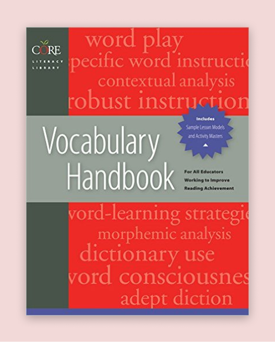 CORE's Vocabulary Handbook - Professional Learning & Support